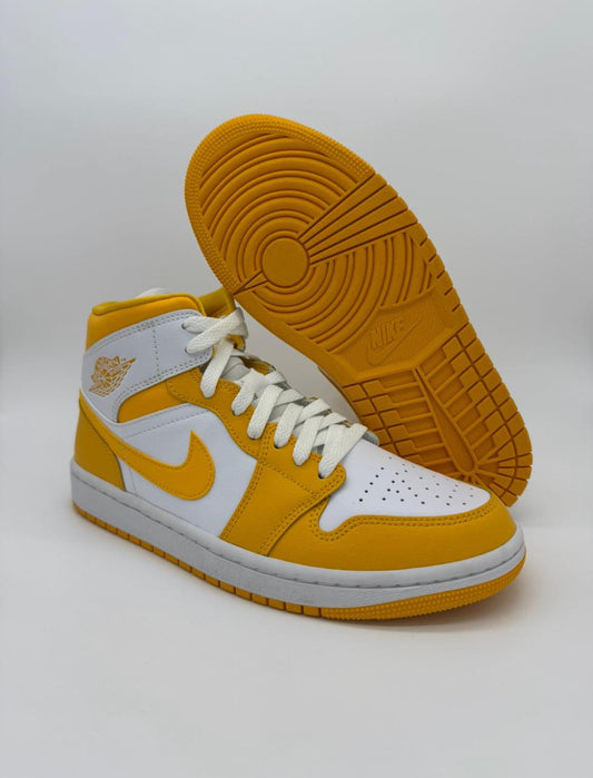 Jordan 1 Mid "University Gold"