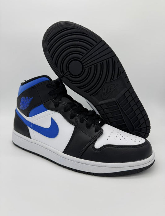 Jordan 1 Mid "Black Racer Blue